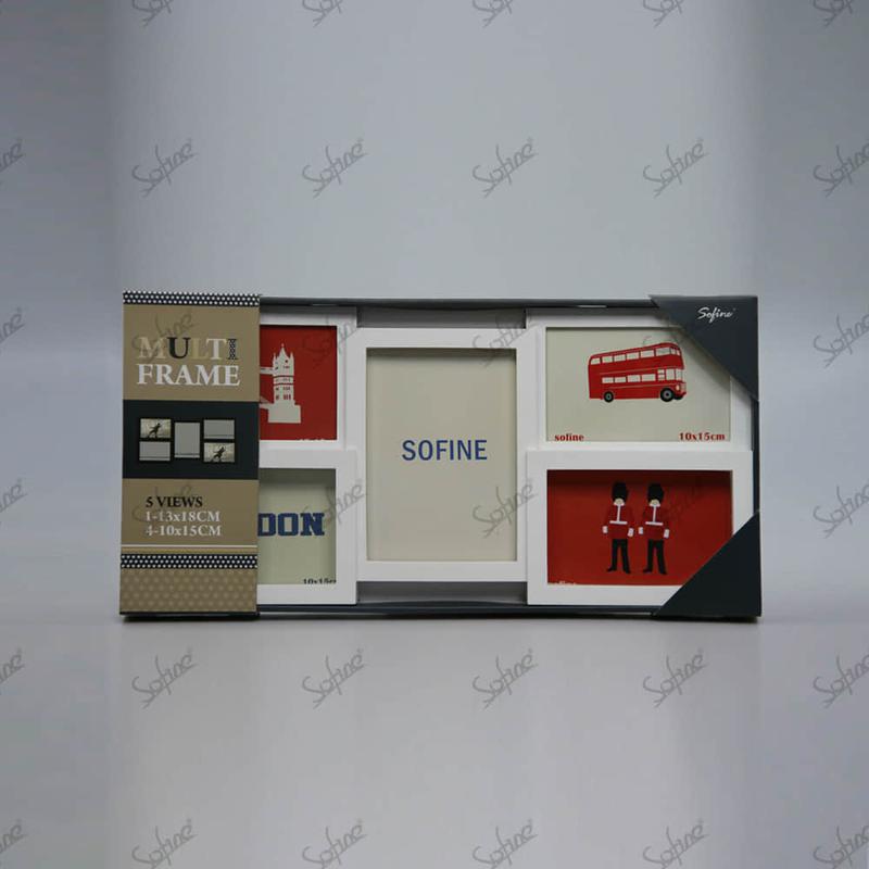 SF61165-5-Opening Basic White Multi Frame Set for Suppliers