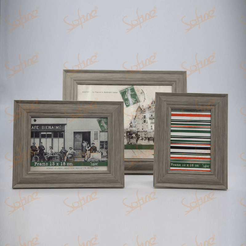 SF71001- China-made Wood Surface PS Photo Frame at Cheap Prices