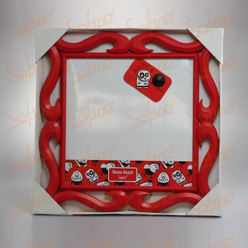 SF61141W- Chinese Style Framed Memo Board for Exporting