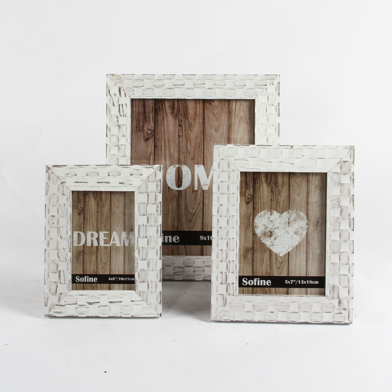 SF6060-2-PT Wood Photo Frame